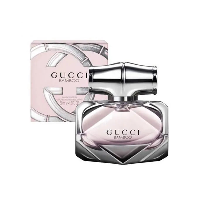 Image 1 : Flacon Gucci Bamboo Eau de Parfum Femme 50ml aux notes boisées et sensuelles — Delvale