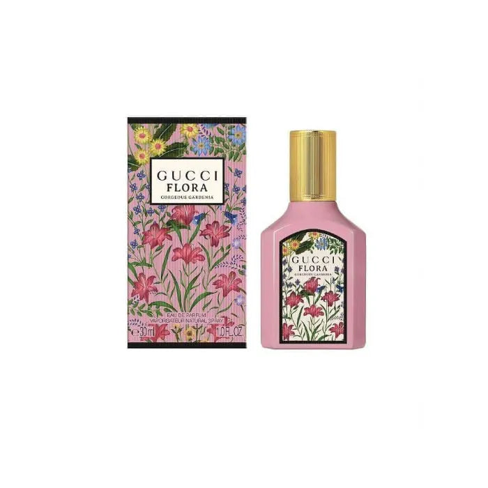 Image 2 : Fragrance Gucci Flora Gorgeous Gardenia EDP femme design luxueux packaging — Delvale