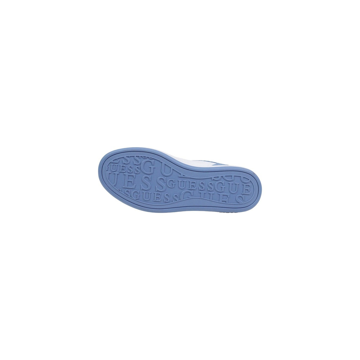 Image 5 : Baskets femme Guess bleues vue arrière lacets — delvale