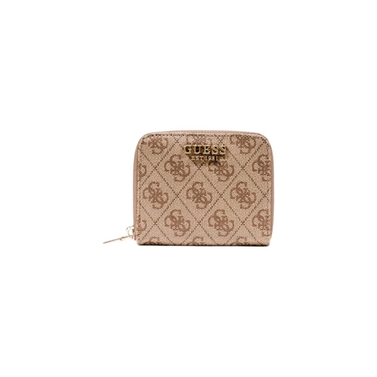 Image 4 : Portefeuille Guess femme gris imprimé compact, vue d'ensemble accessoire — delvale