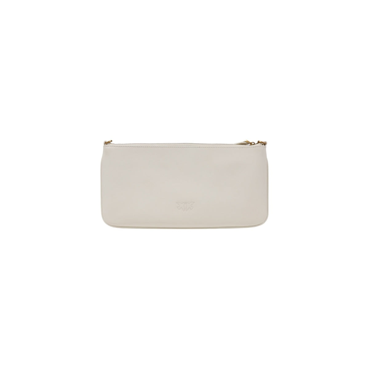 Image 3 : Sac Pinko femme blanc en cuir compact détail matière — delvale