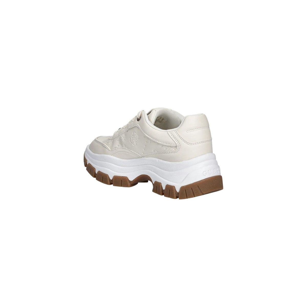 Image 2 : Baskets Guess femme blanches style sportif contemporain, vue de face — delvale
