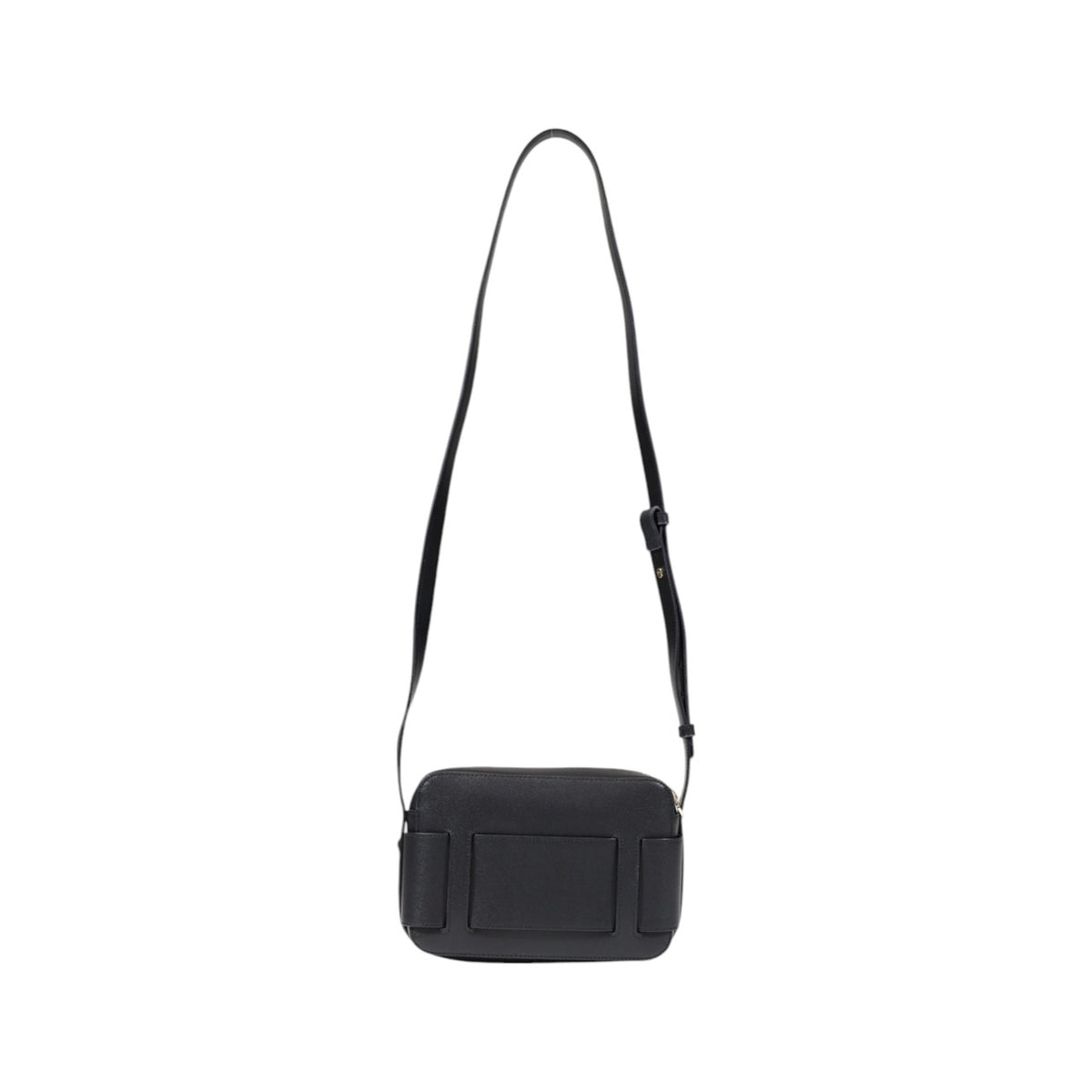 Image 3 : Sac bandoulière Armani Exchange noir vue de profil dimensions compactes — Delvale
