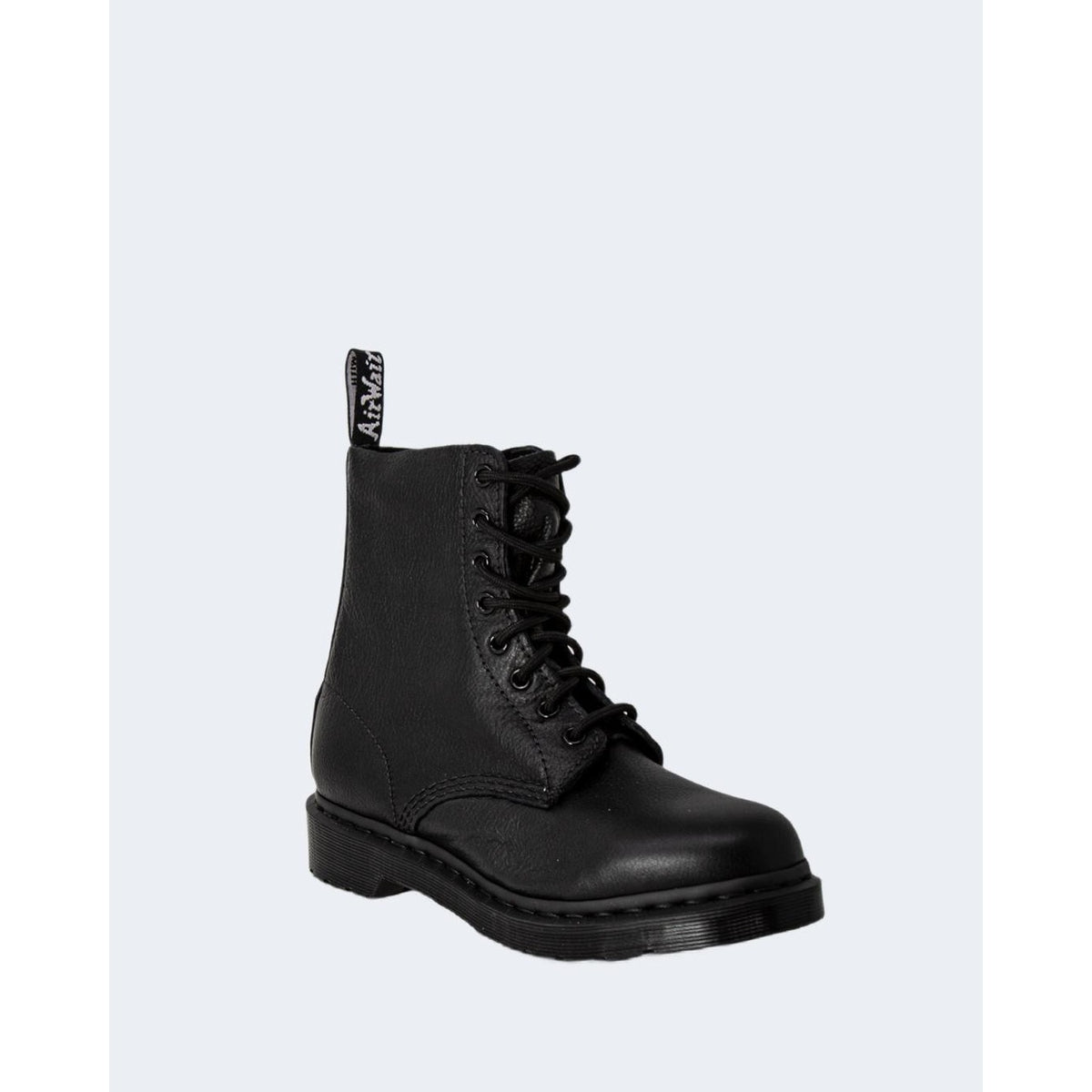 Image 3 : Dr. Martens 1460 Pascal Mono bottes noires femme cuir structuré — delvale