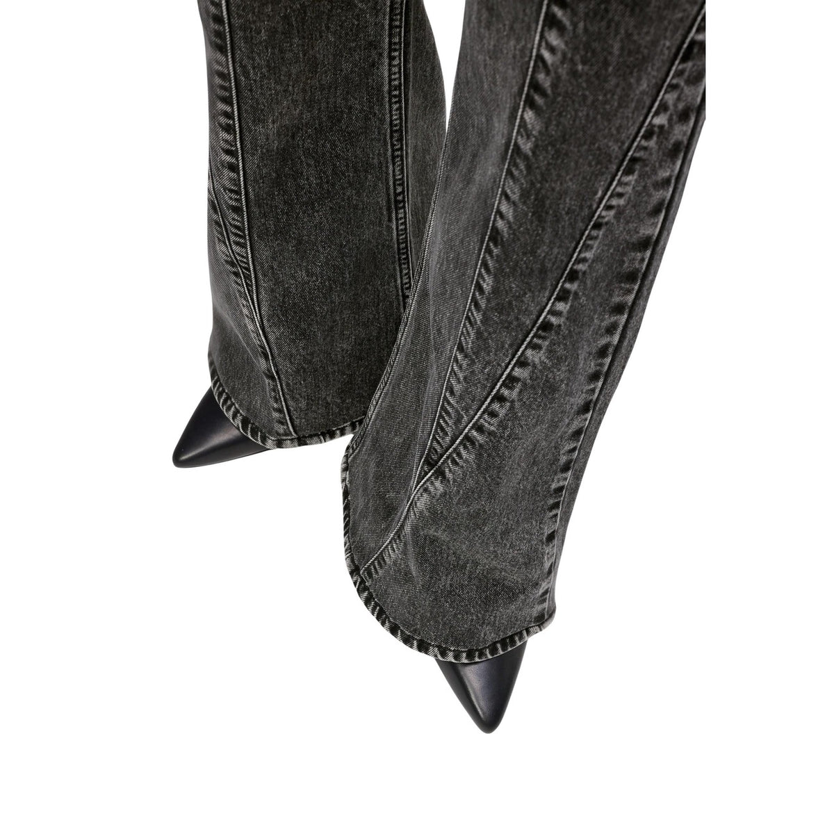 Image 2 : Détail fermeture zip jean Karl Lagerfeld femme noir — delvale