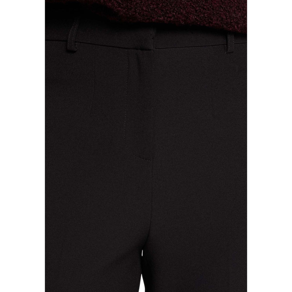 Image 3 : Vue d'ensemble du pantalon noir Morgan De Toi, style contemporain — delvale