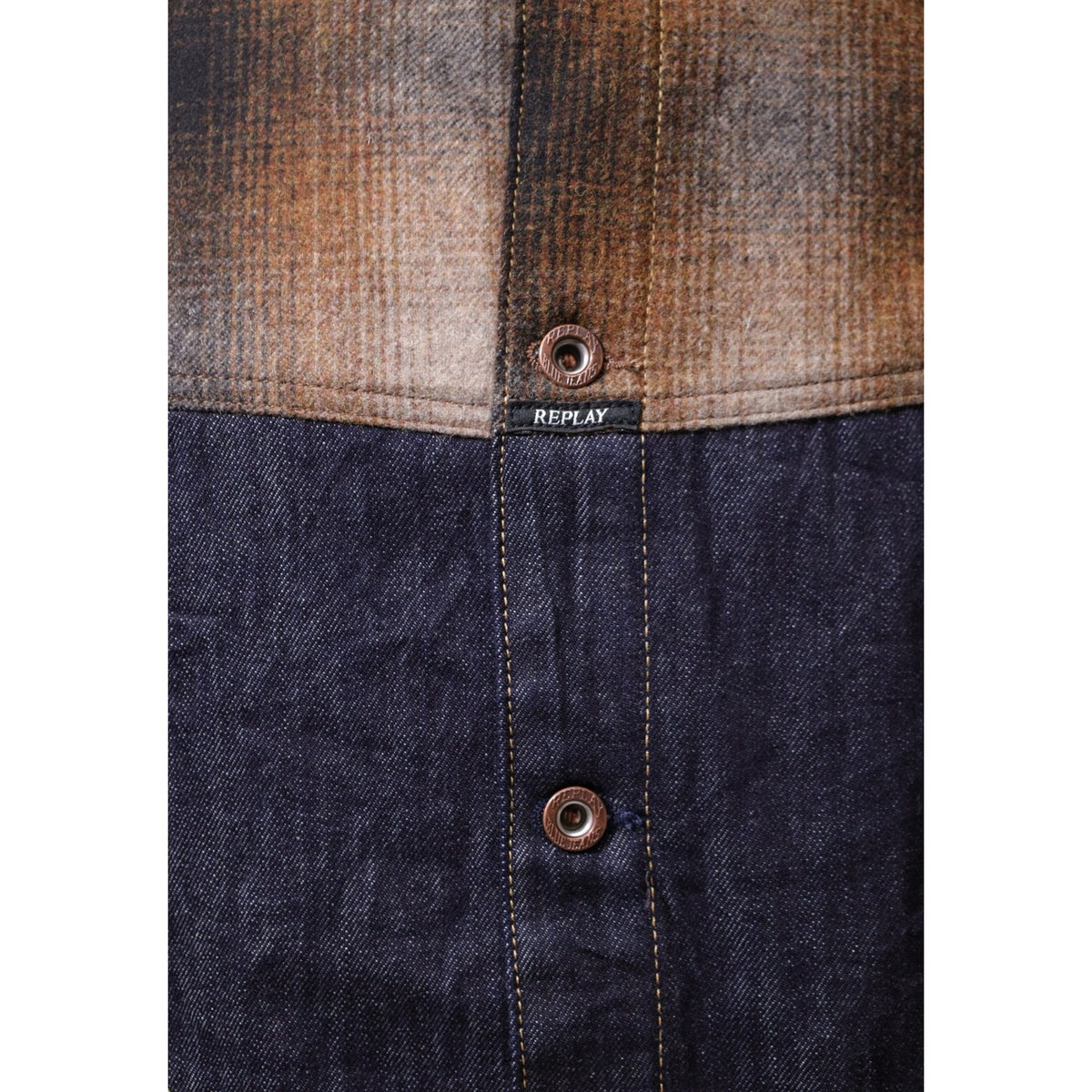 Image 5 : Veste zippée Replay homme bleu, styling urban casual — Delvale