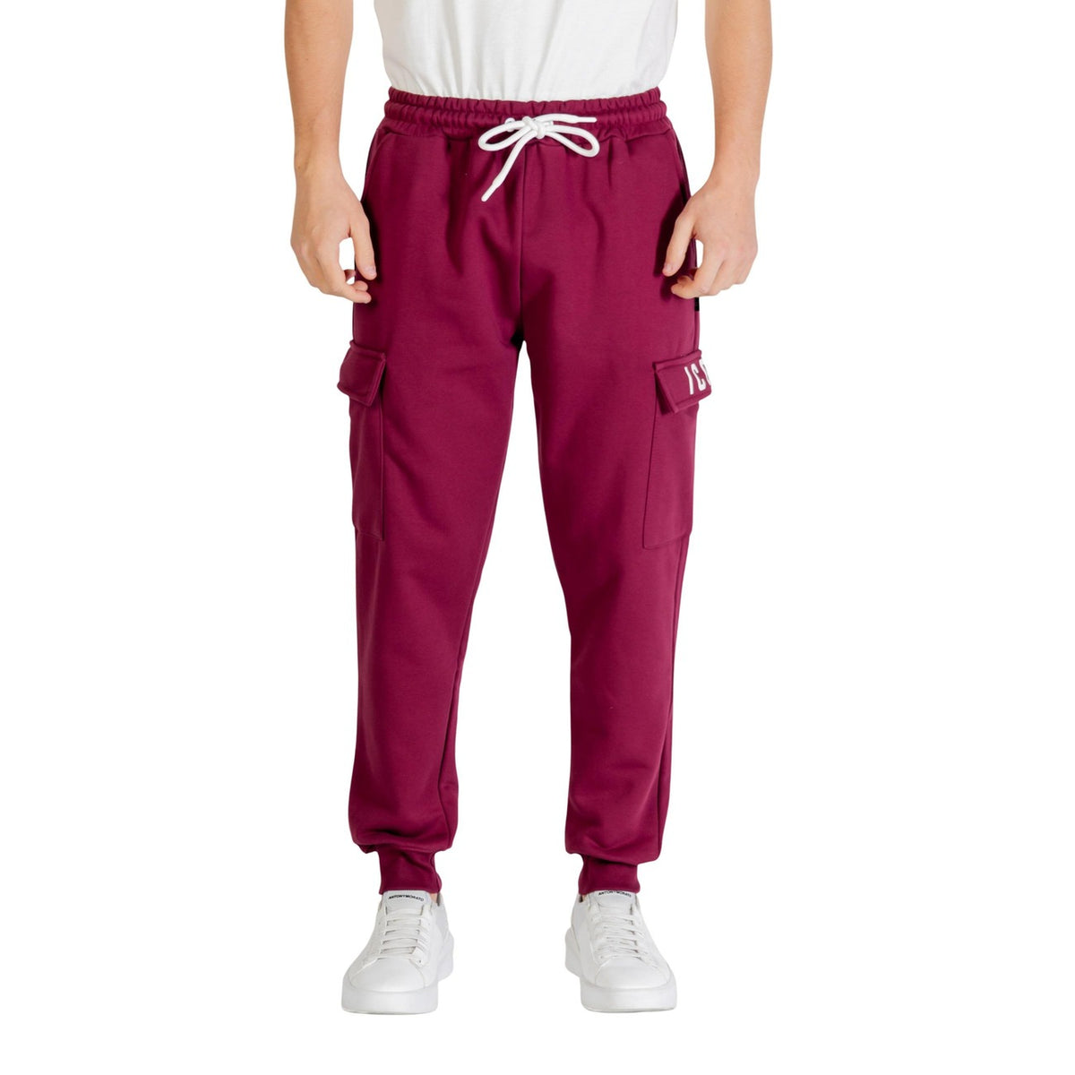Image 4 : Pantalon Icon homme noir, vue arrière et finitions — delvale