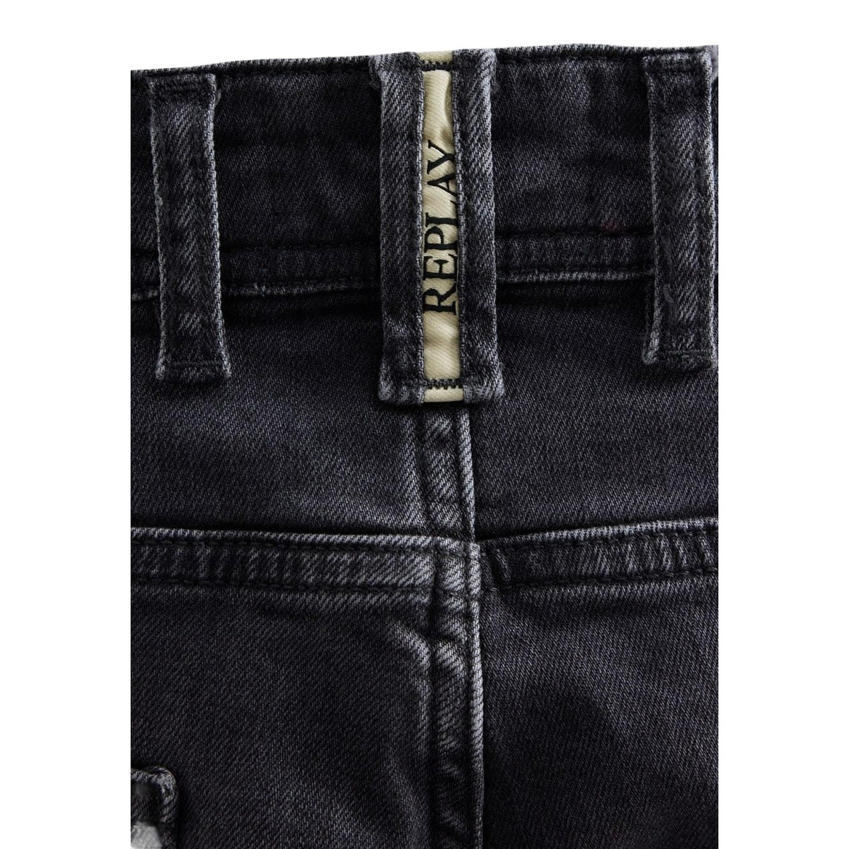 Image 3 : Vue d'ensemble bermudas Replay homme gris coupe moderne — Delvale