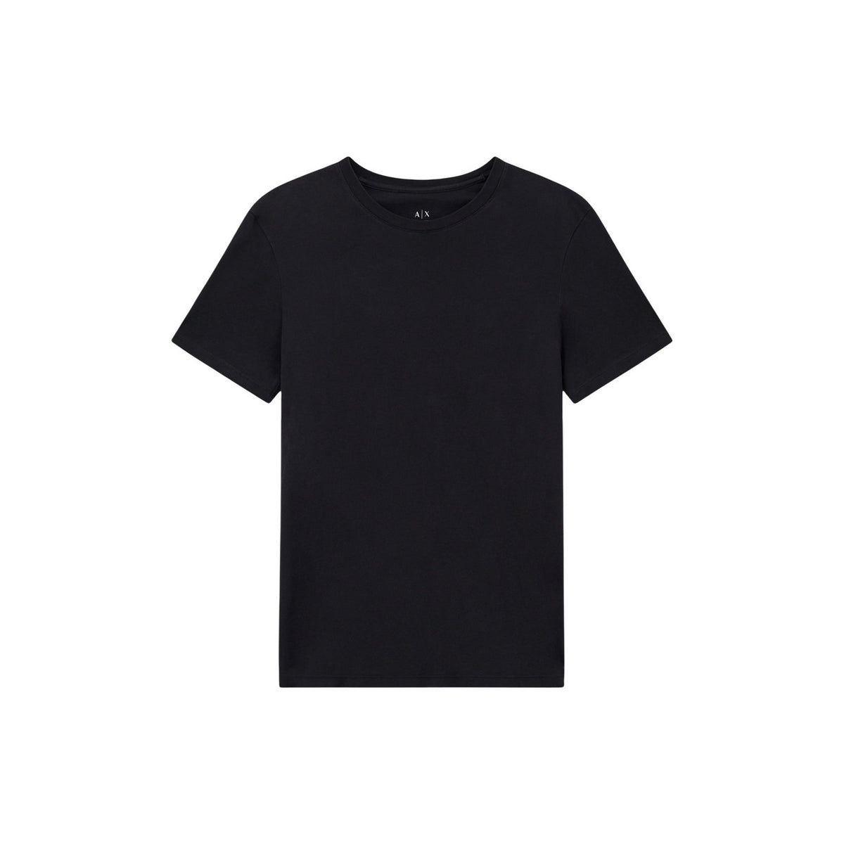 Image 4 : T-shirt blanc Armani Exchange homme vue de dos logo discret — Delvale