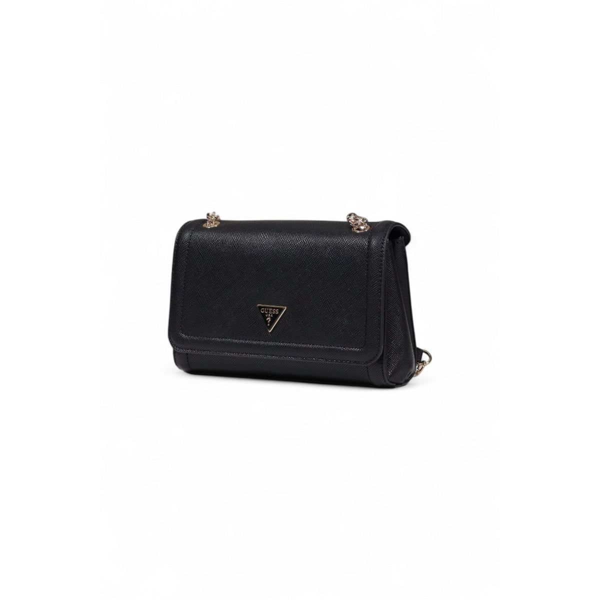 Image 3 : Sac à main Guess noir compact, vue d'ensemble montrant les dimensions optimales — Delvale