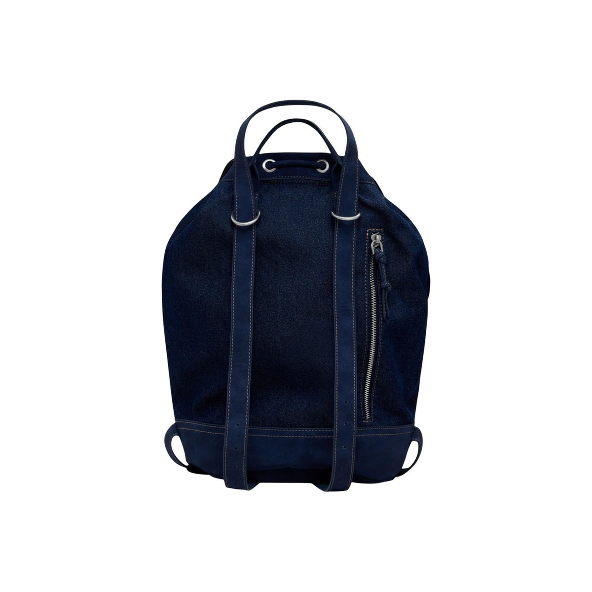 Image 3 : Vue d'ensemble sac à dos Desigual femme bimatière bleu marine avec cordon — delvale