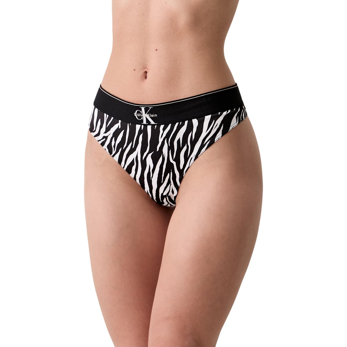 Calvin Klein Underwear — Ensemble Lingerie Triangle & Culotte Femme Noir