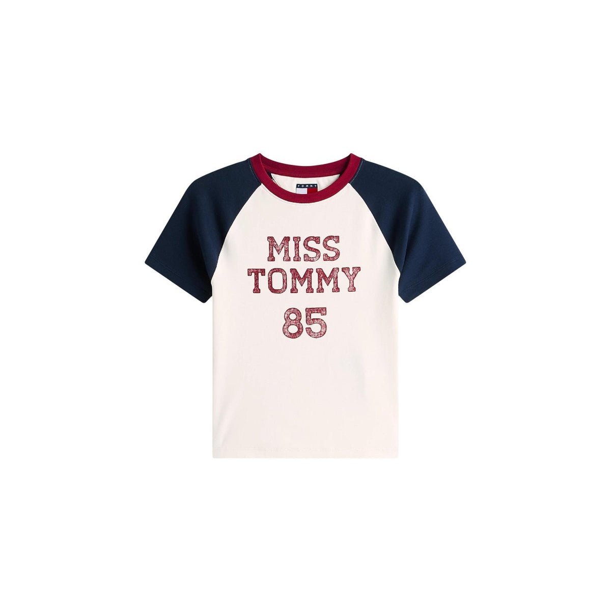 Image 4 : Coupe et finitions du t-shirt Tommy Hilfiger Jeans femme noir — delvale