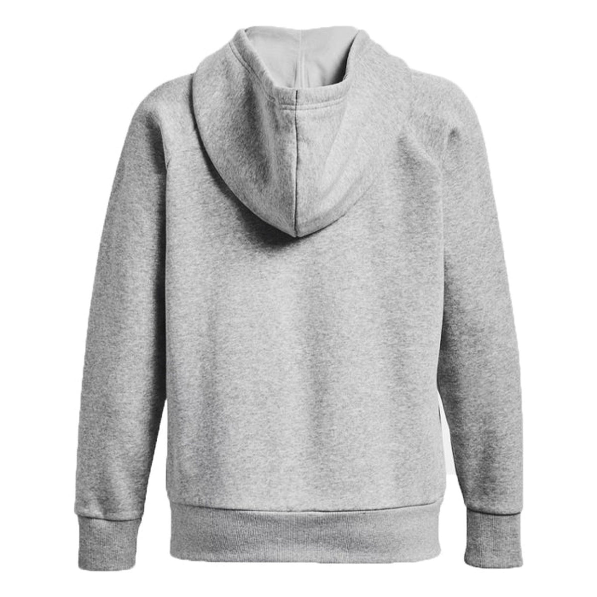 Image 3 : Sweat zippé à capuche Under Armour femme noir, vue de profil montrant la silhouette épurée — Delvale
