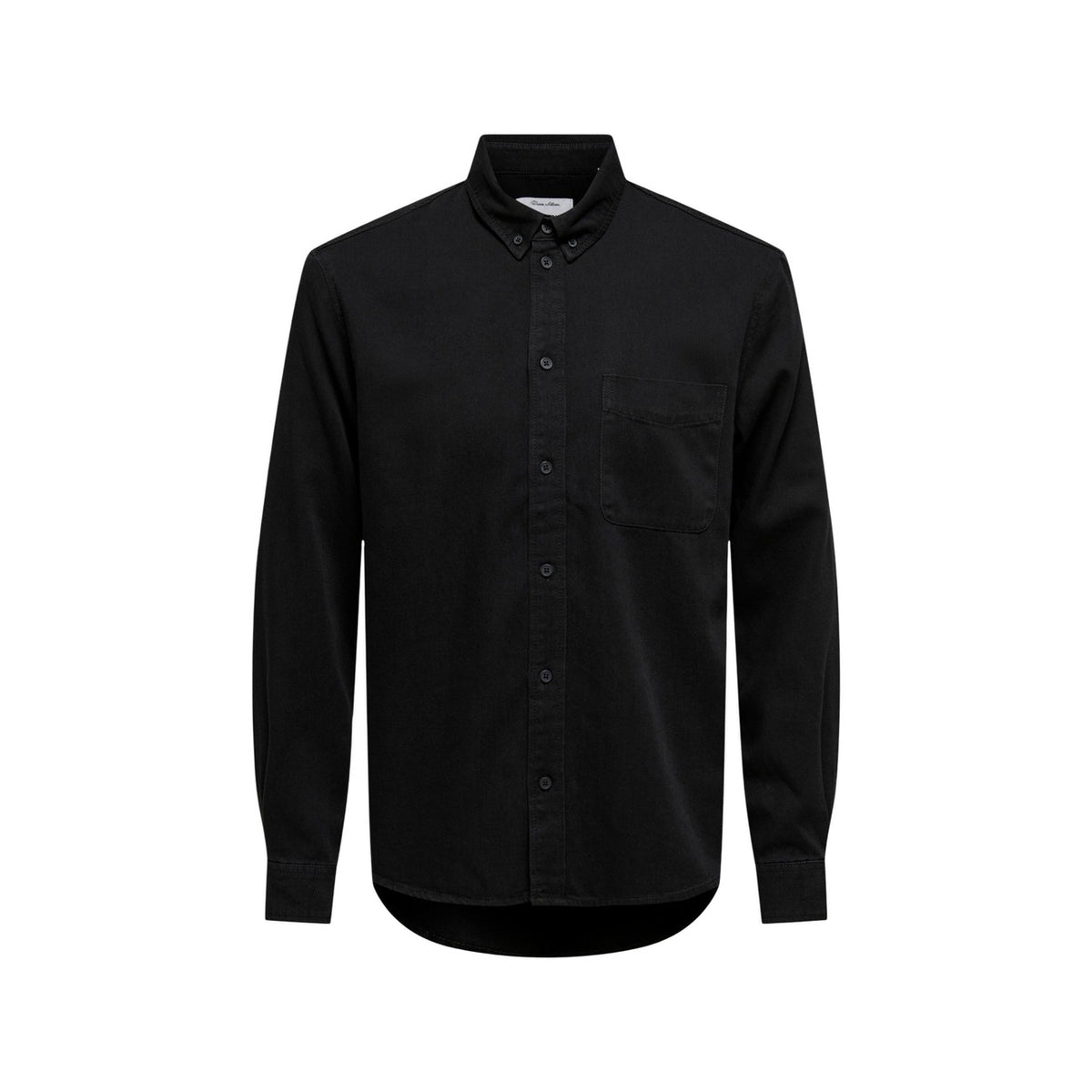 Image 4 : Chemise Only & Sons homme portée style décontracté bleu azur — Delvale
