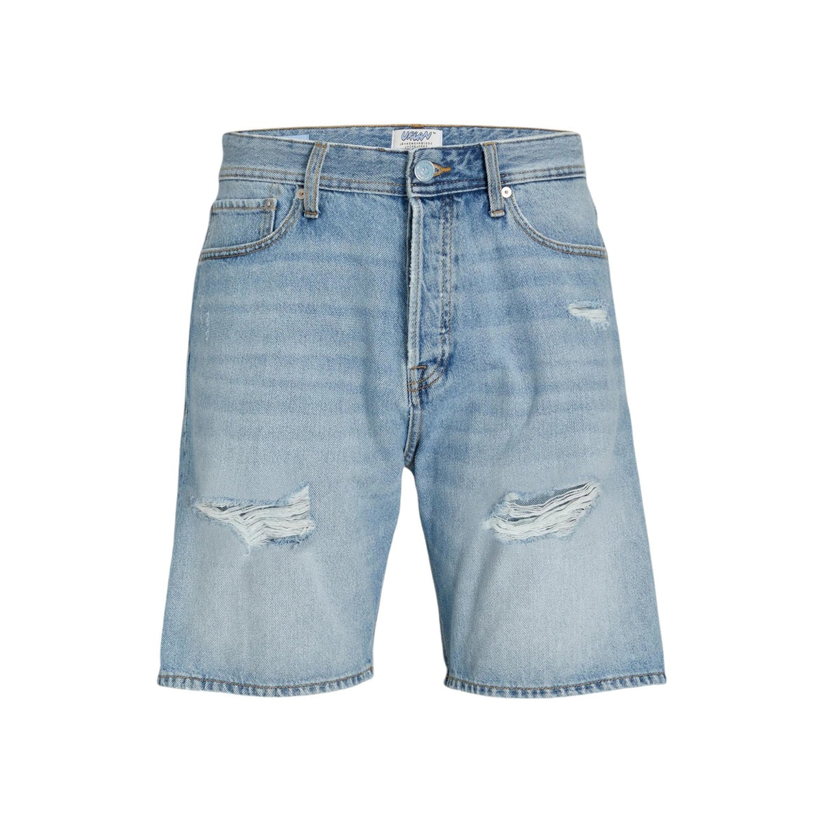 Image 1 : Bermuda homme Jack & Jones bleu azur vue de face — delvale