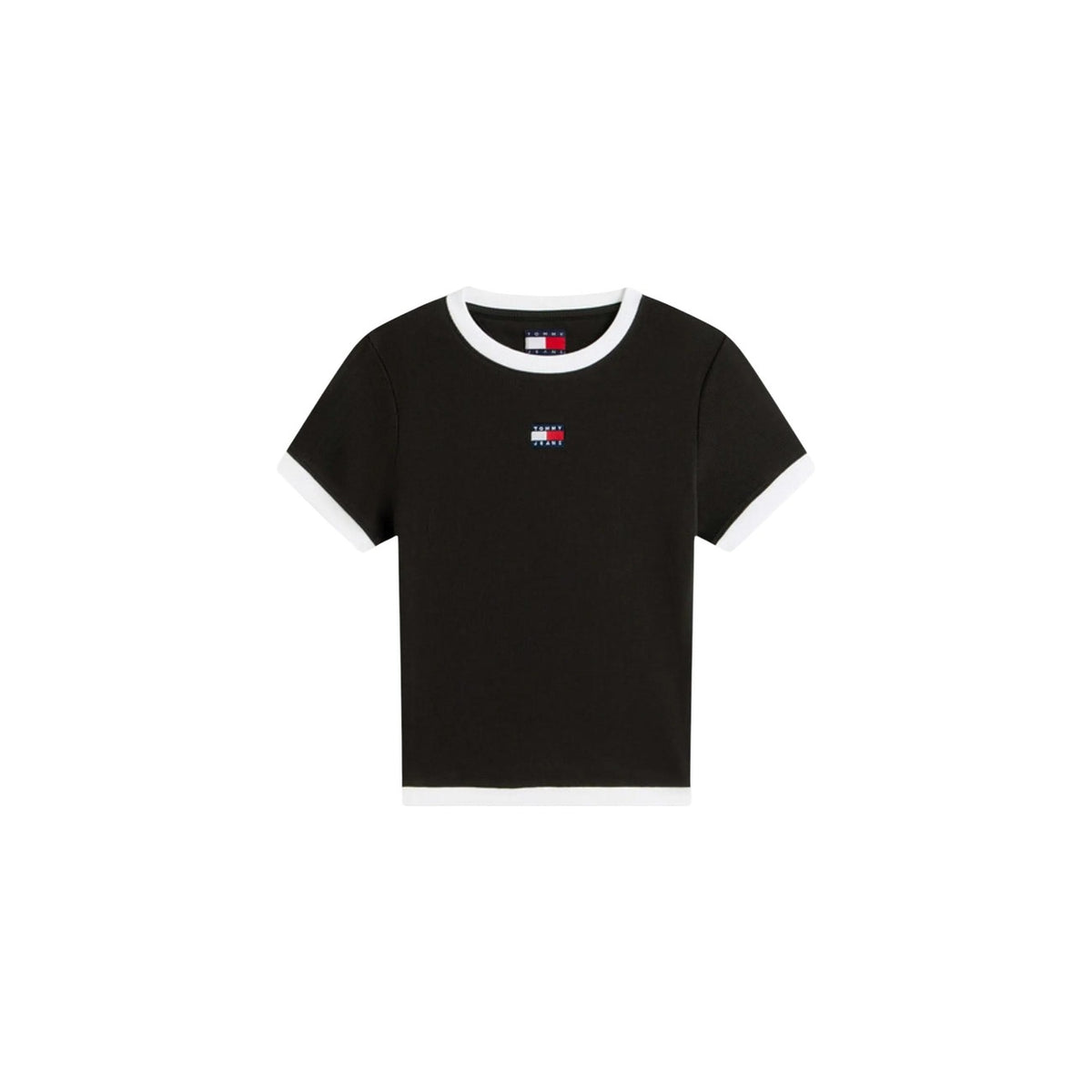 Image 5 : T-shirt blanc Tommy Hilfiger Jeans femme, coupe moderne flatteuse — delvale