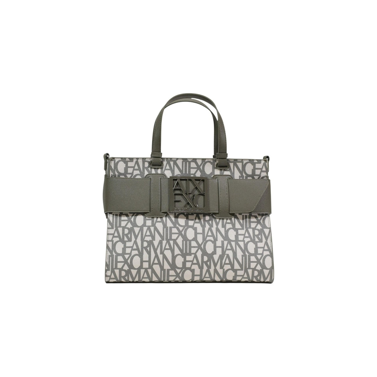Image 1 : Sac à main Armani Exchange femme multicolore en jacquard avec motif texte allover — delvale