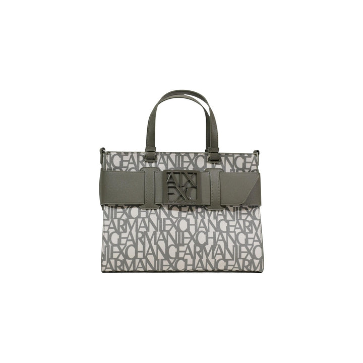 Image 1 : Sac à main Armani Exchange femme multicolore en jacquard avec motif texte allover — delvale