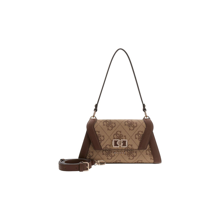 Image 1 : Sac bandoulière Guess femme marron élégant avec finitions premium — delvale