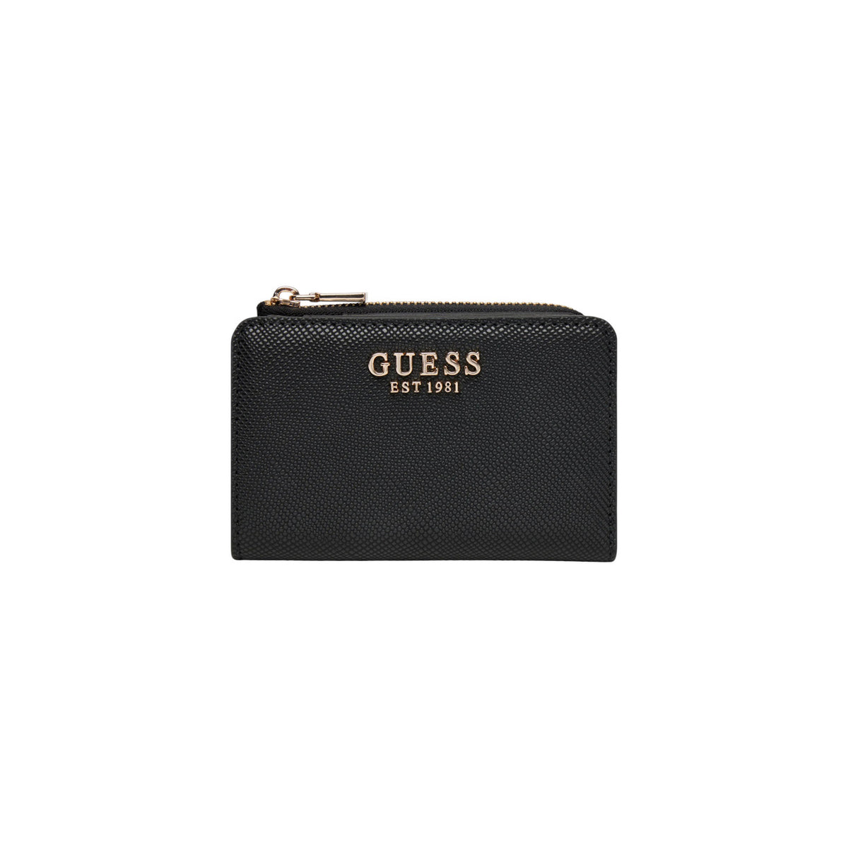 Image 1 : Portefeuille Guess femme noir compact format pratique — delvale