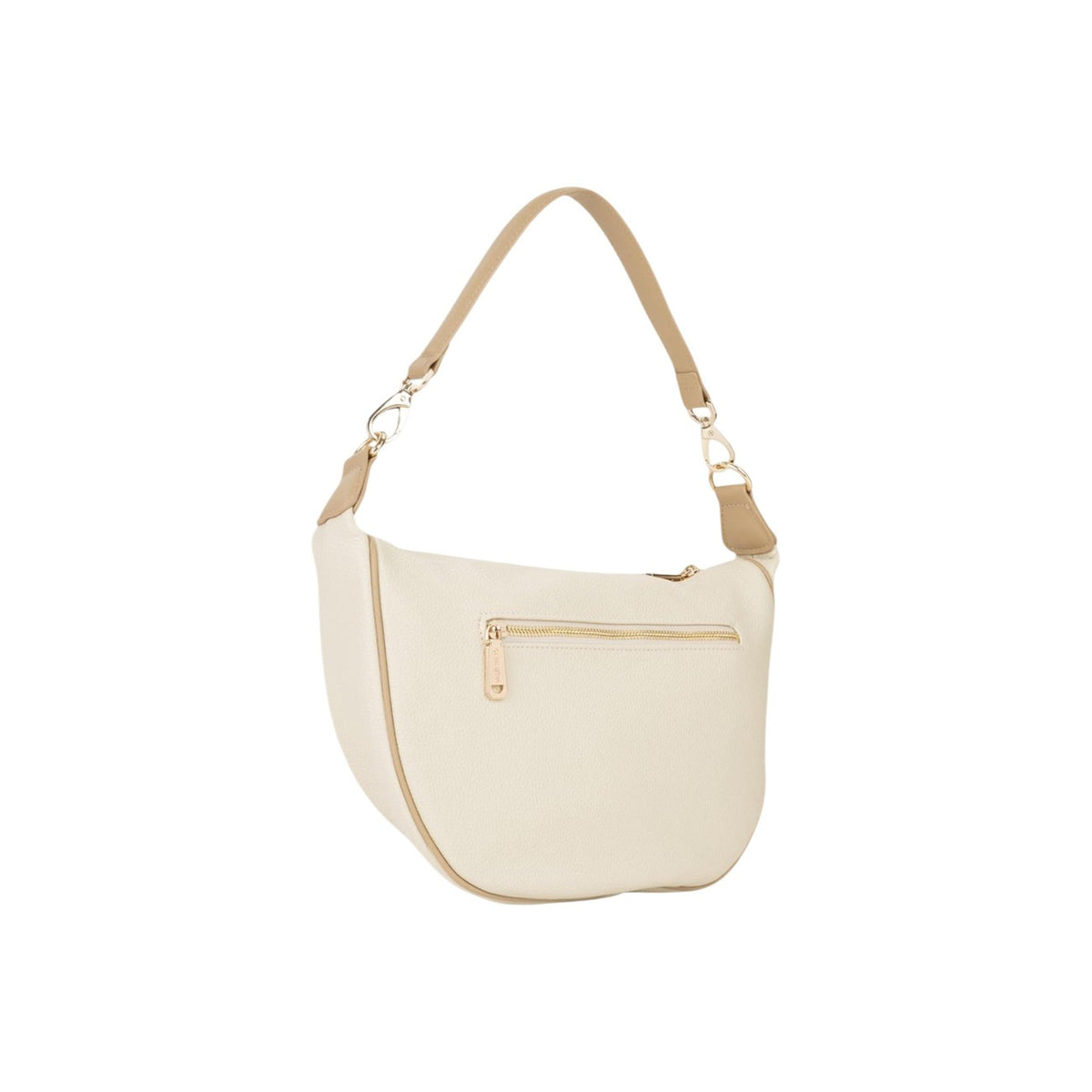Image 3 : Vue profil sac Valentino Bags beige avec poches externes — delvale