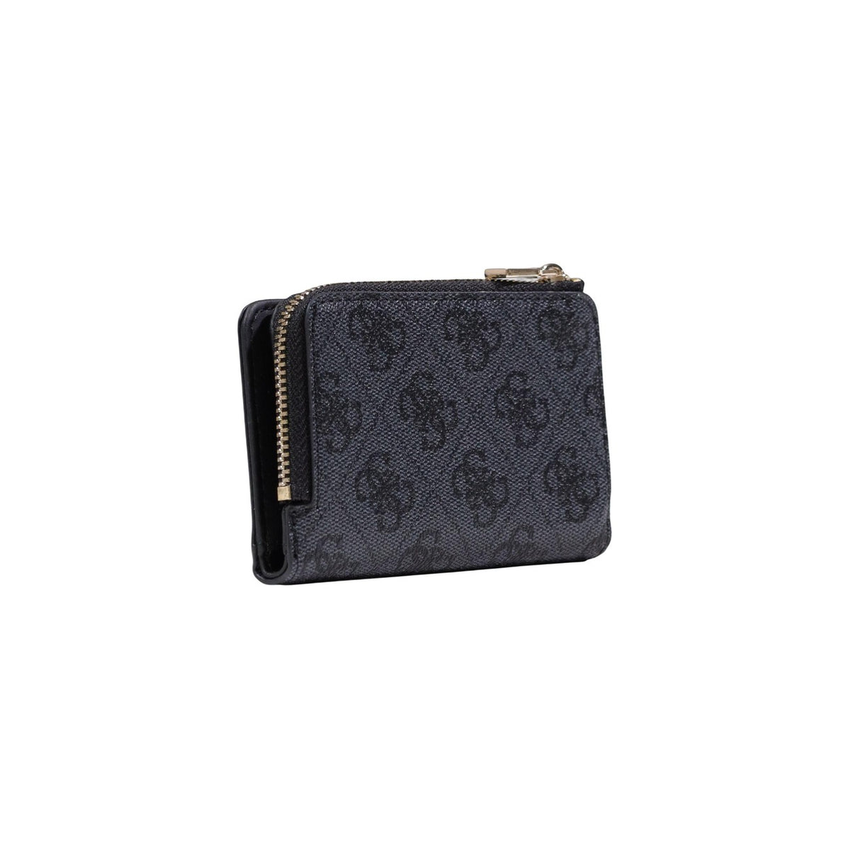 Image 4 : Portefeuille Guess femme gris ouvert compartiments internes détail — delvale
