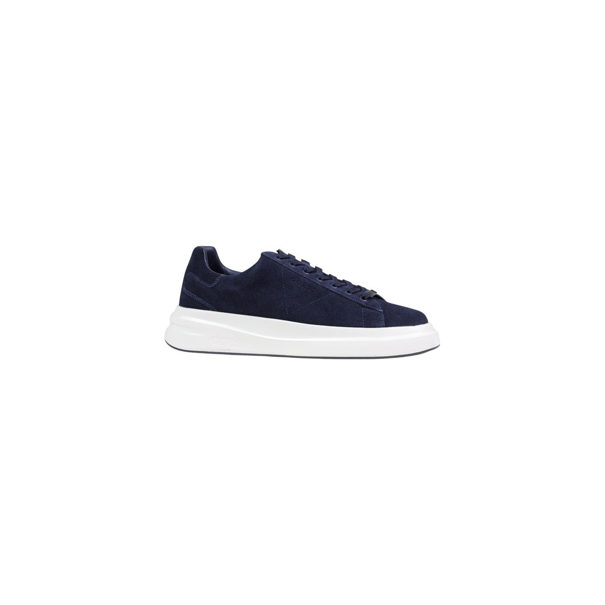 Image 4 : Sneakers Guess Salerno effet suédé beige finition premium — Delvale