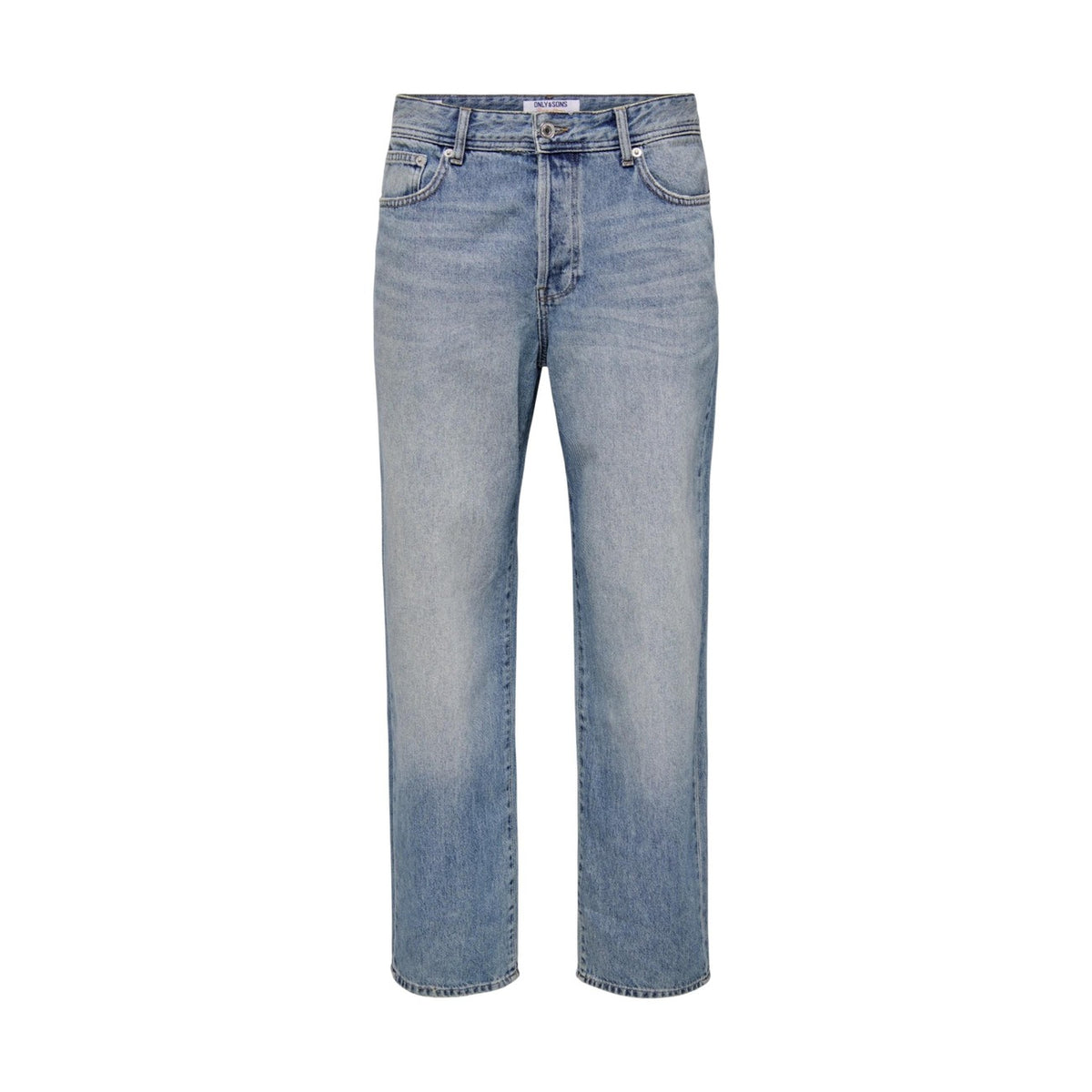 Image 3 : Jeans Only & Sons homme bleu porté, coupe décontractée moderne — Delvale