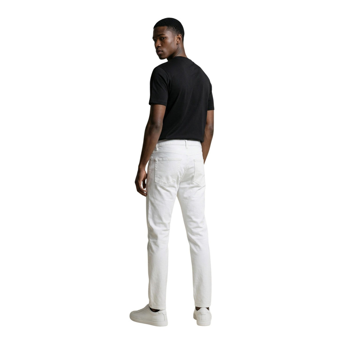 Image 2 : T-shirt Tommy Hilfiger Jeans noir homme détail impression logo — Delvale