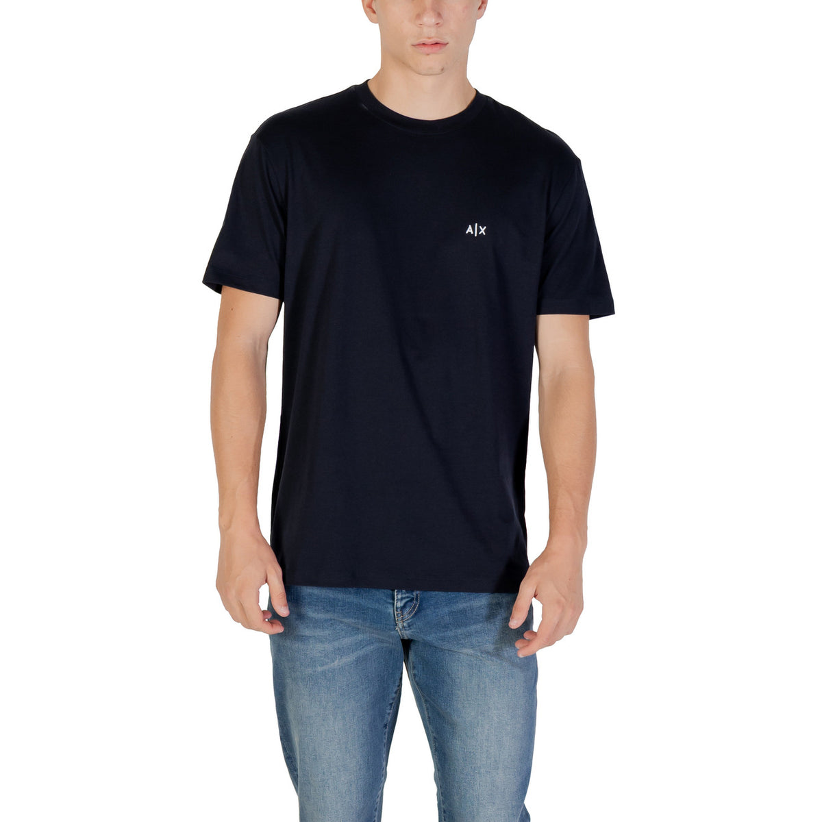 Image 6 : Vue arrière t-shirt bordeaux Armani Exchange manches courtes — Delvale