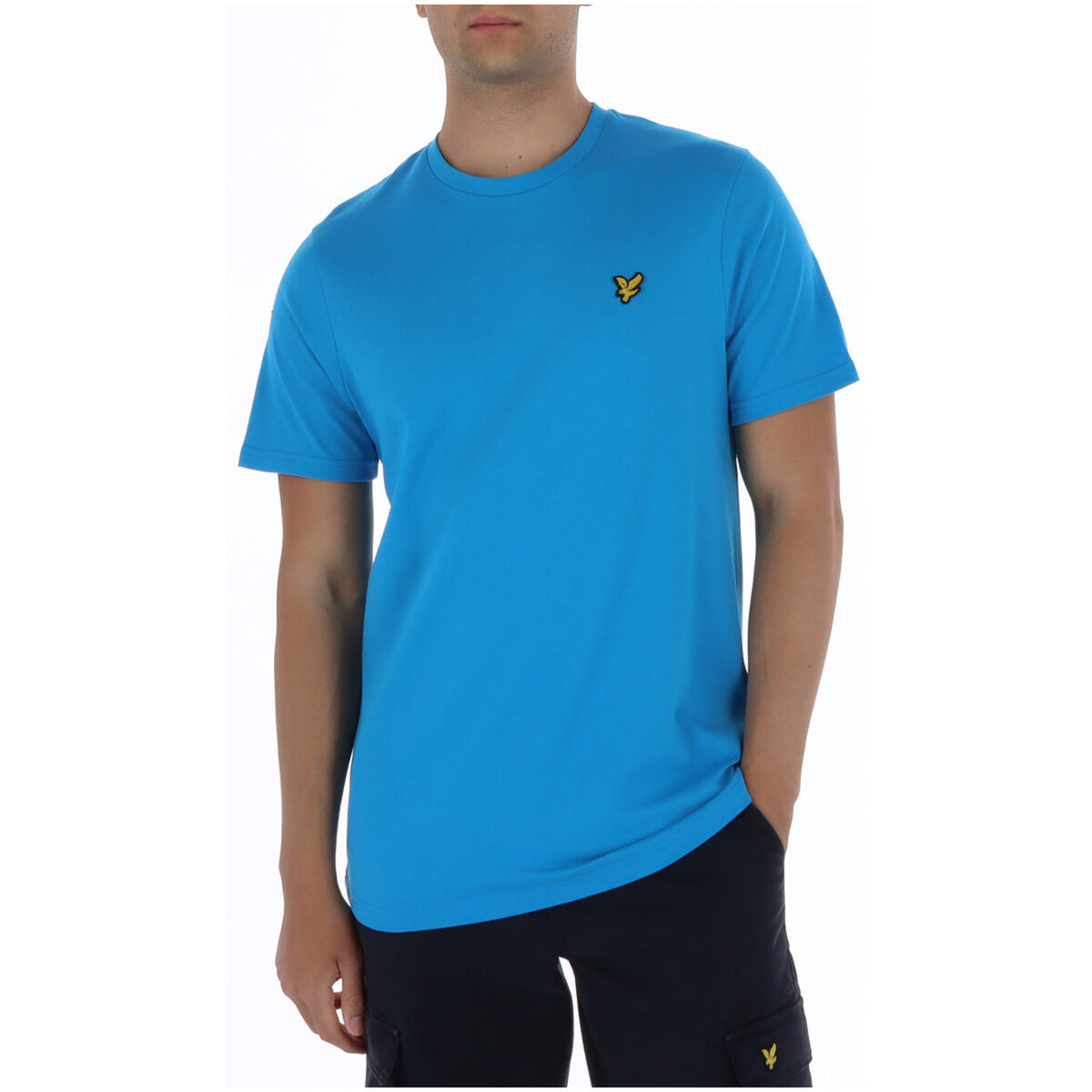 Image 25 : T-shirt homme blanc Lyle & Scott présentation boutique — Delvale