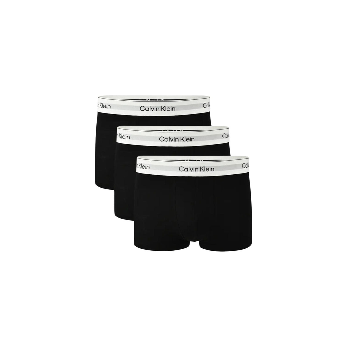 Image 6 : Vue détail du tissu coton stretch des boxers Calvin Klein Underwear homme — Delvale
