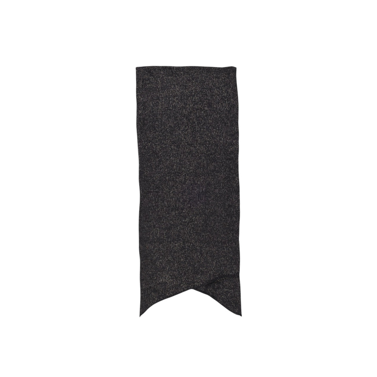 Image 2 : Détail écharpe noire Pieces femme polyester lurex accessoire mode hiver — delvale