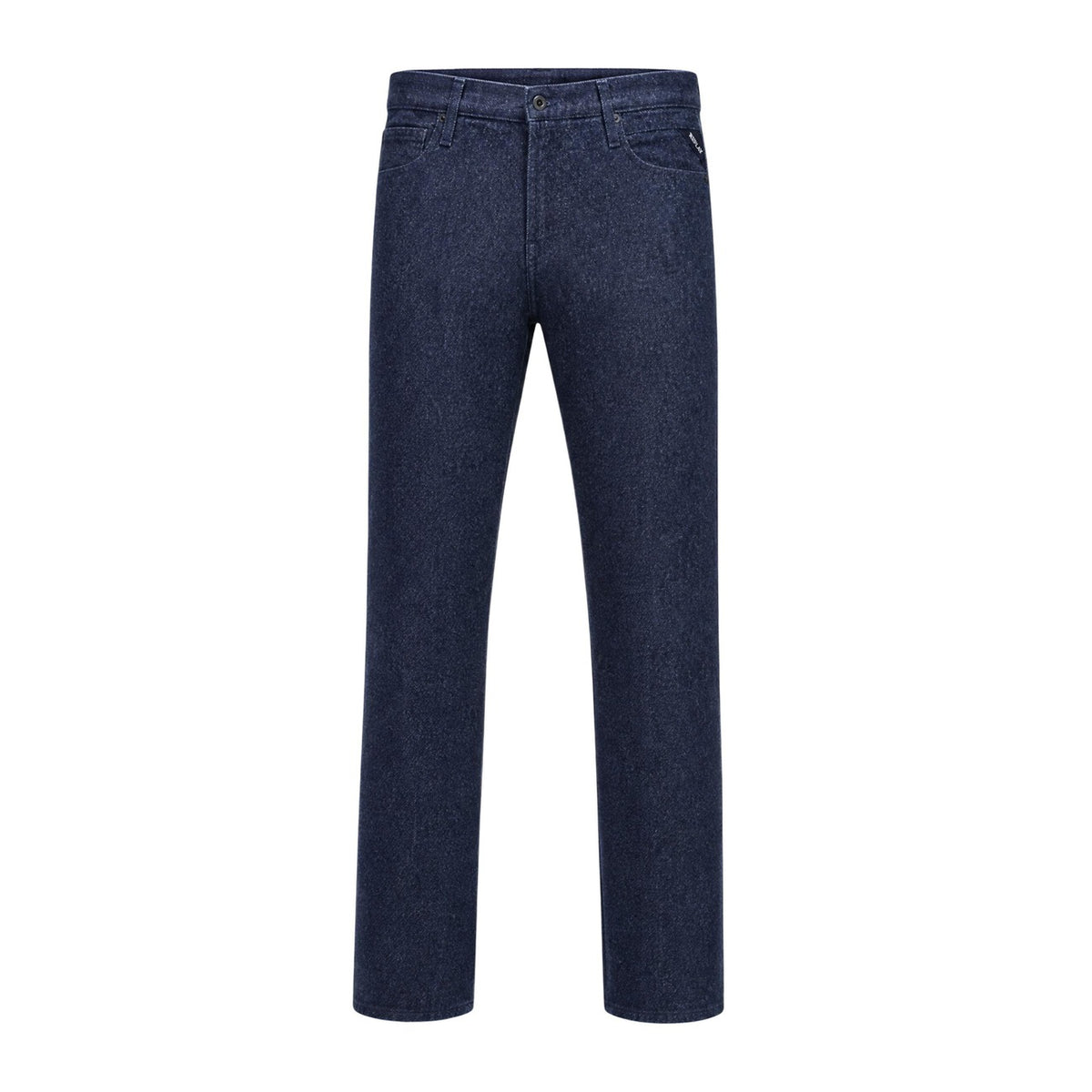Image 3 : Jean Replay homme bleu, vue de dos avec finitions denim — Delvale