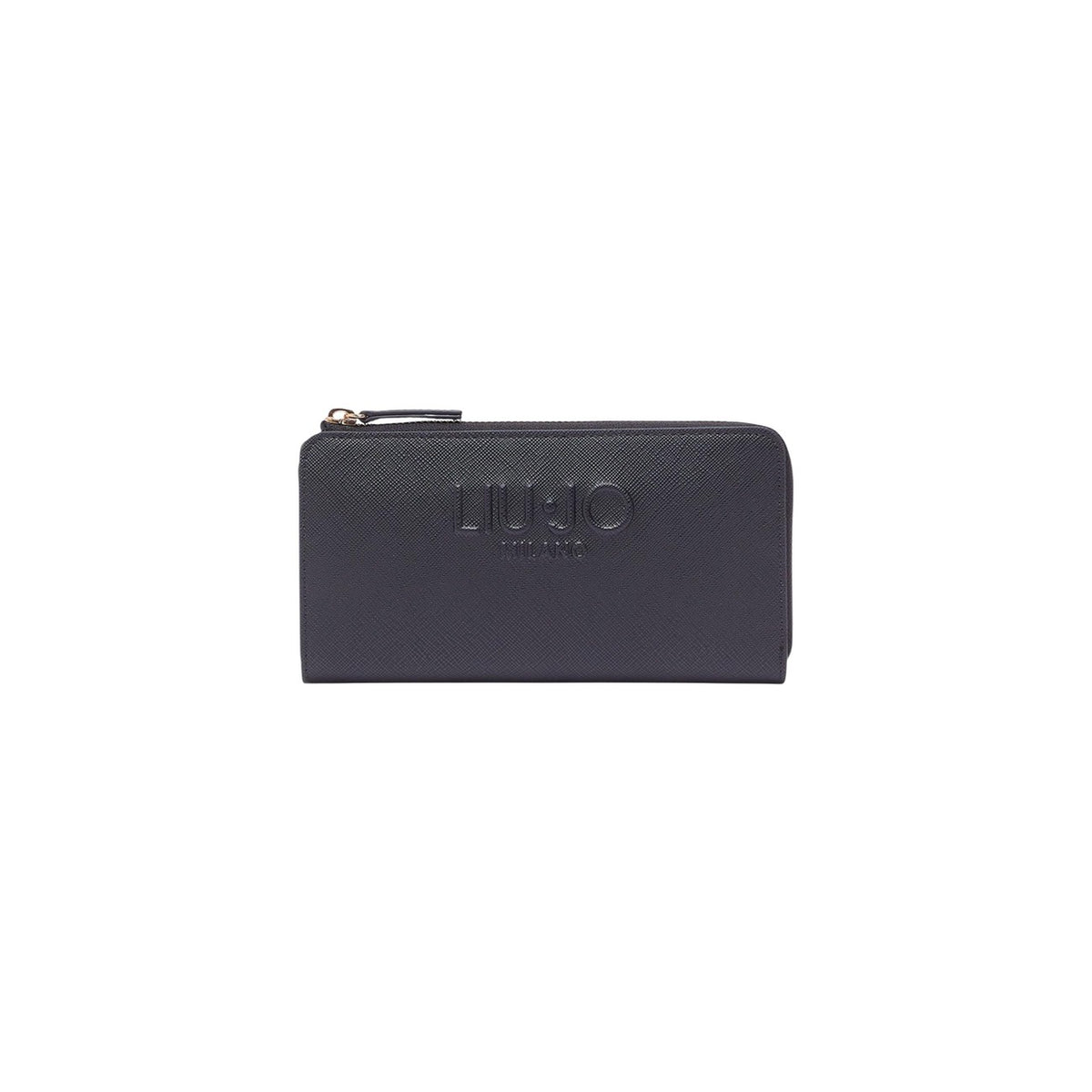 Image 4 : Portefeuille Liu Jo femme blanc fond blanc, format rectangulaire compact avec fermeture zippée intégrale — Delvale