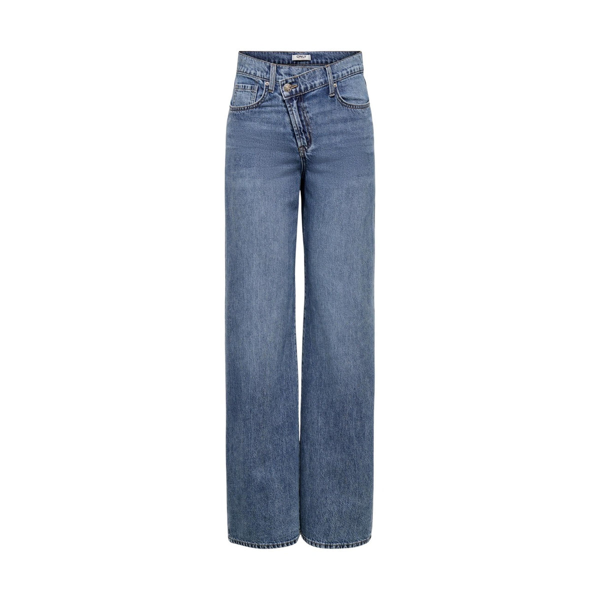 Image 3 : Jeans Only femme bleu coupe moderne, vue arrière avec poches — Delvale