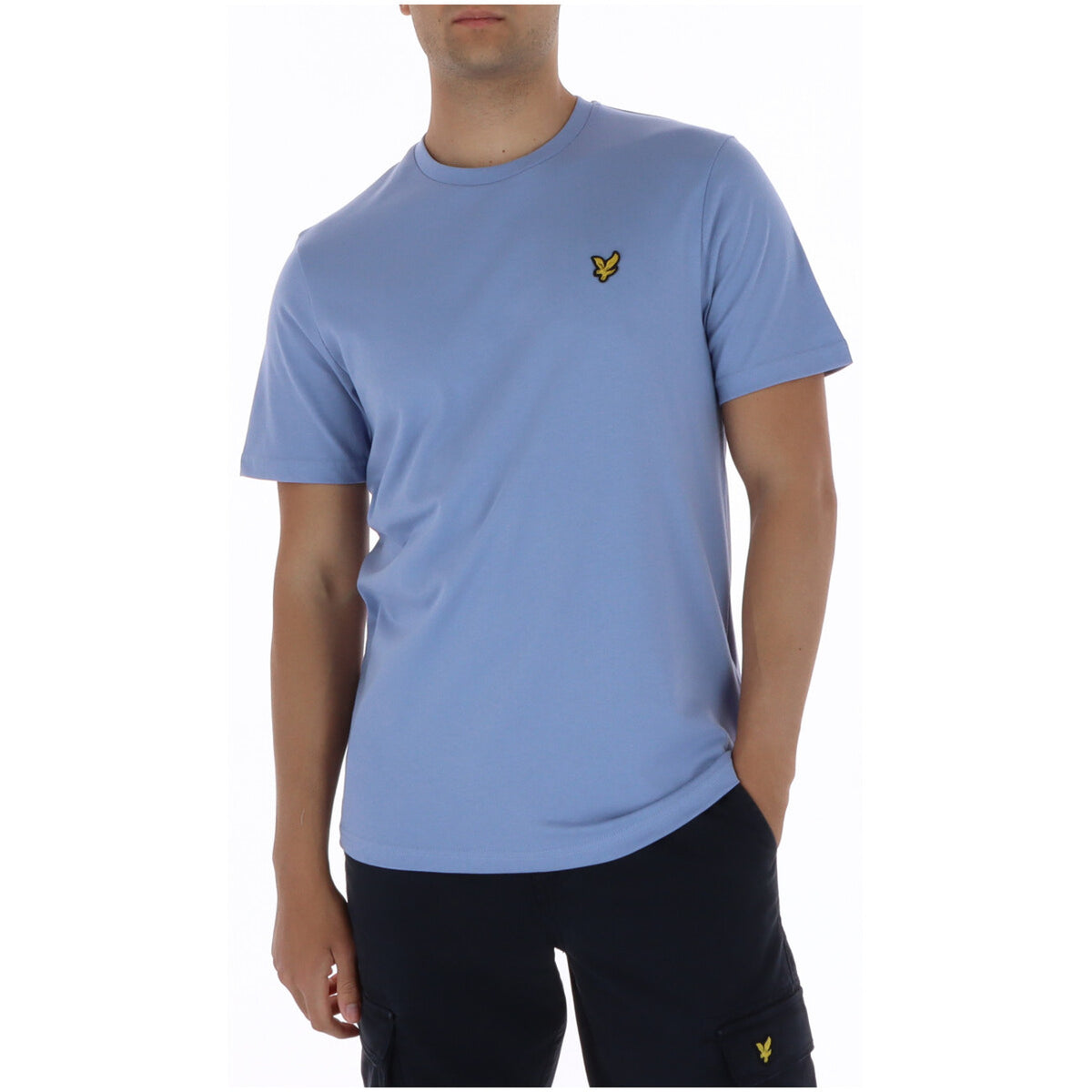 Image 20 : Texture coton t-shirt blanc Lyle & Scott homme — Delvale