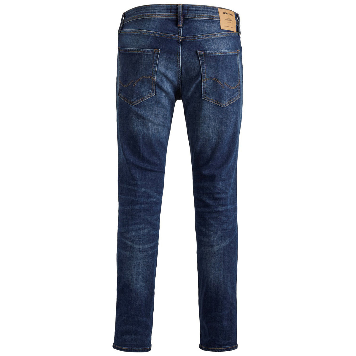 Image 2 : Jean homme Jack & Jones bleu délavé, détail fermeture zip et poches — delvale