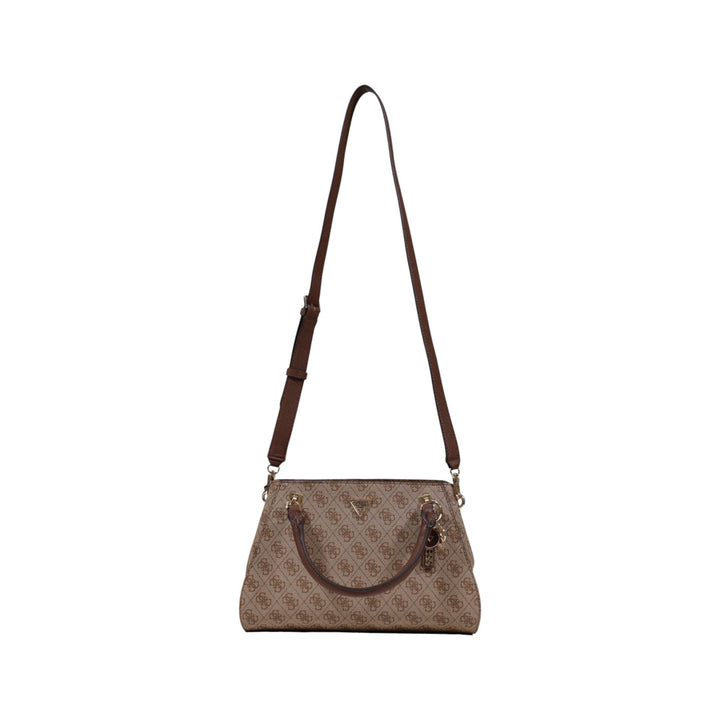 Image 1 : Sac à main Guess femme marron avec motif impression, vue de face — Delvale