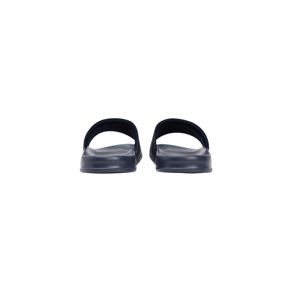 Image 3 : Détail de la bride large mules Tommy Hilfiger homme avec inscription logo signature marine — Delvale