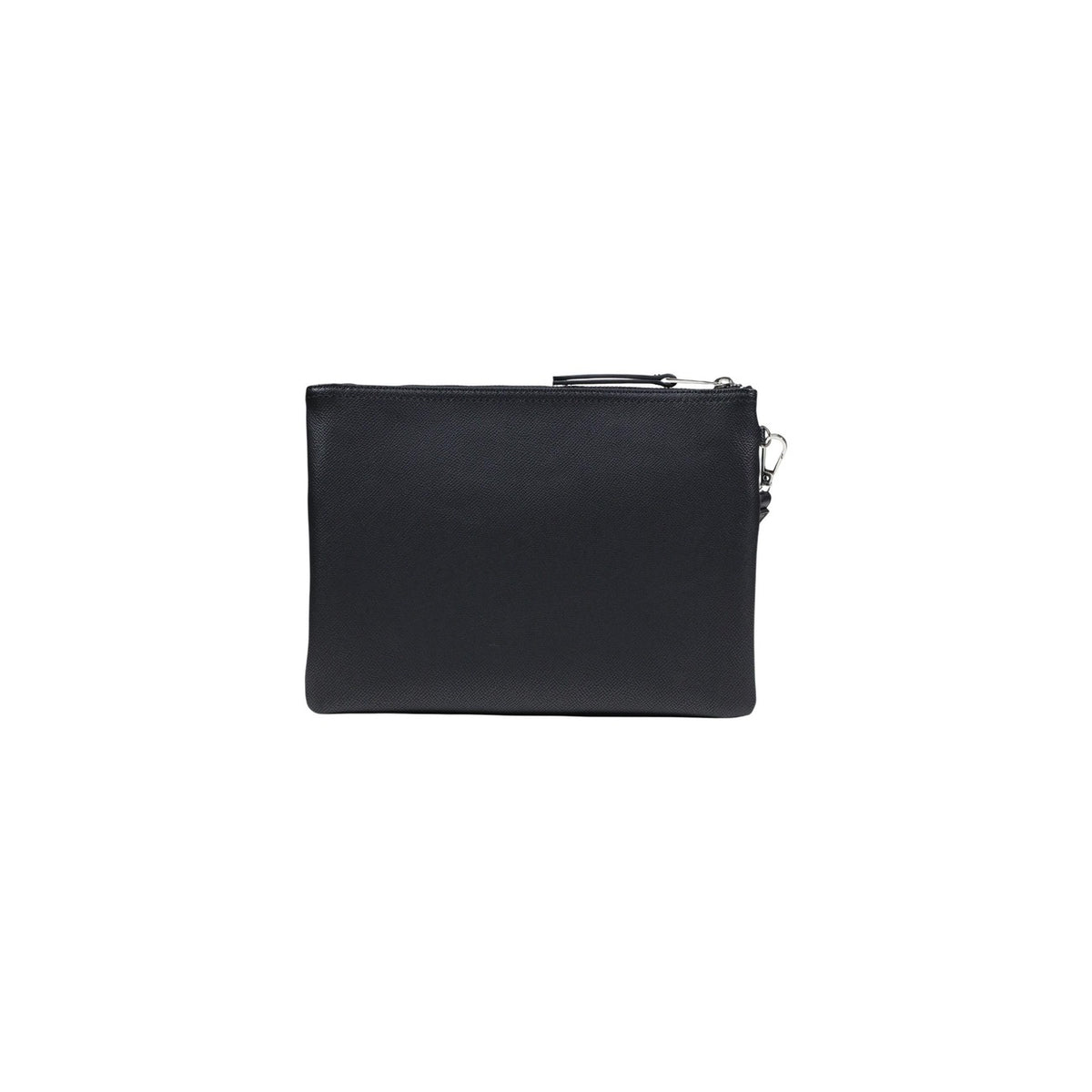Pochette Antony Morato homme noire – vue arrière en simili grainé saffiano