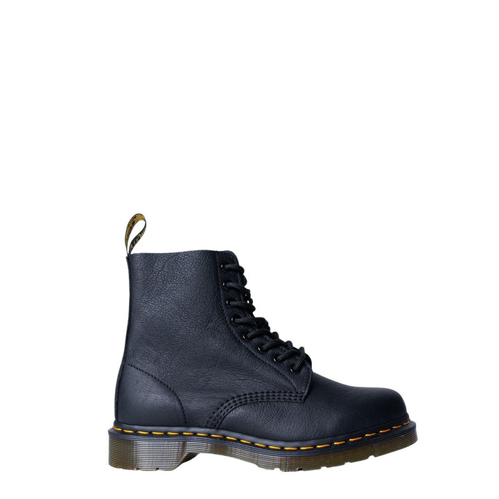 Image 1 : Dr. Martens 1460 Pascal Virginia femme noire en cuir avec lacets — delvale