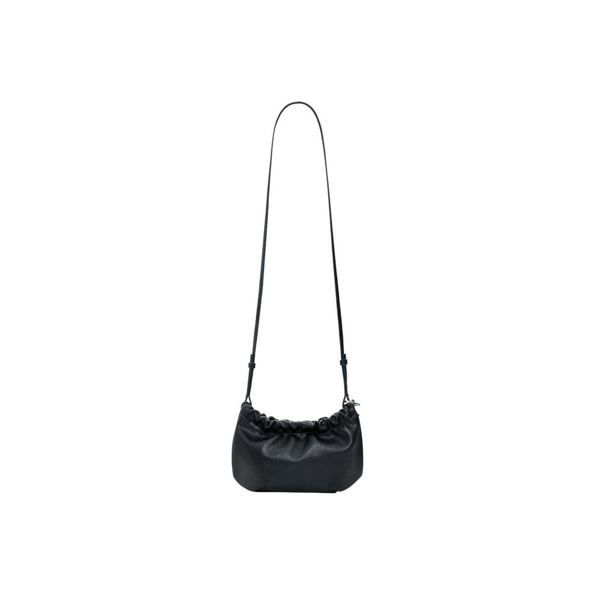 Image 3 : Vue d'ensemble sac bandoulière Desigual noir compact avec finitions argentées et détails colorés — delvale
