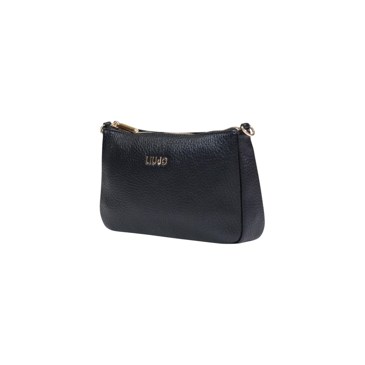 Image 3 : Sac pochette Liu Jo femme noir format compact, fond blanc présentation produit — Delvale