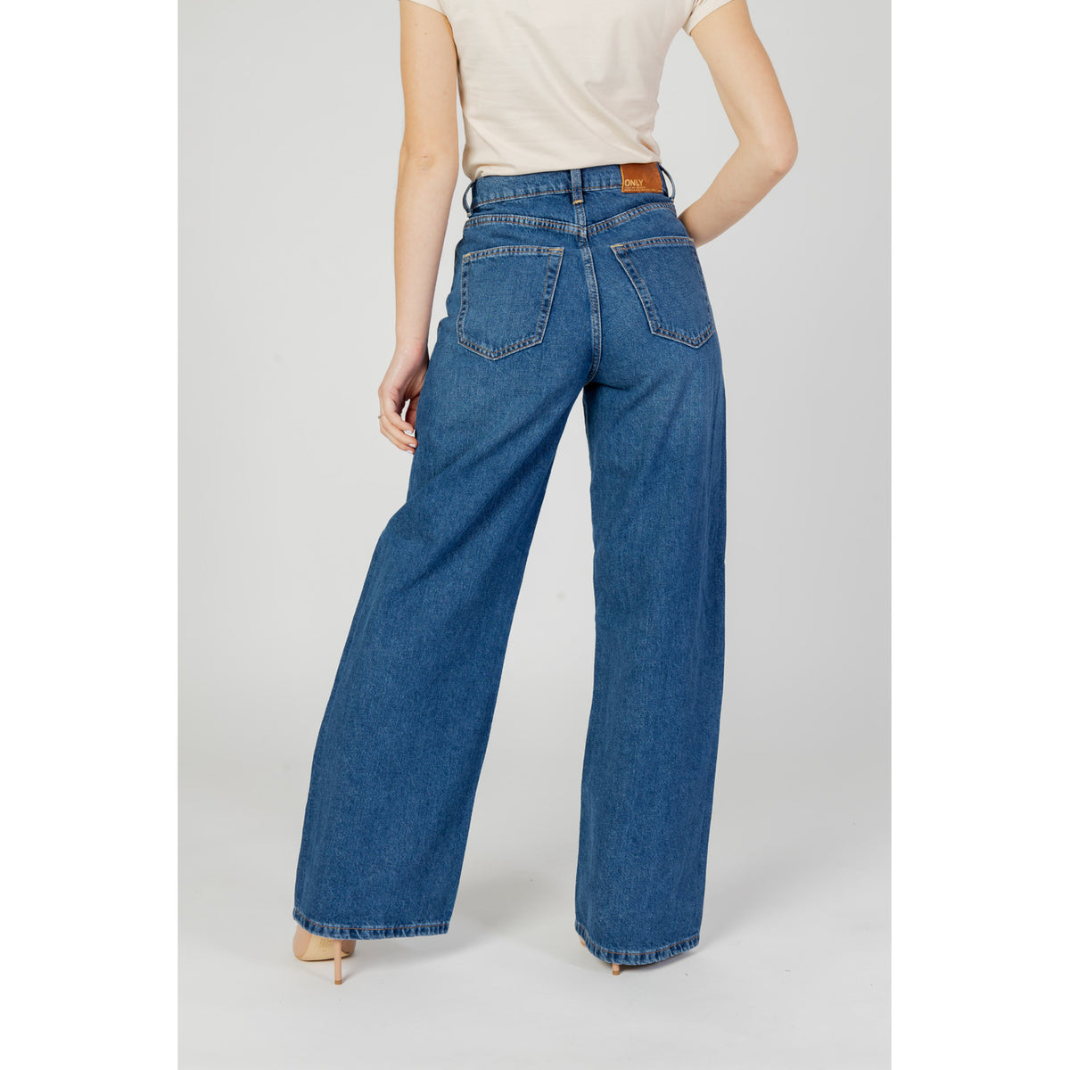 Image 3 : Jeans femme Only bleu premium coton look décontracté élégant — Delvale