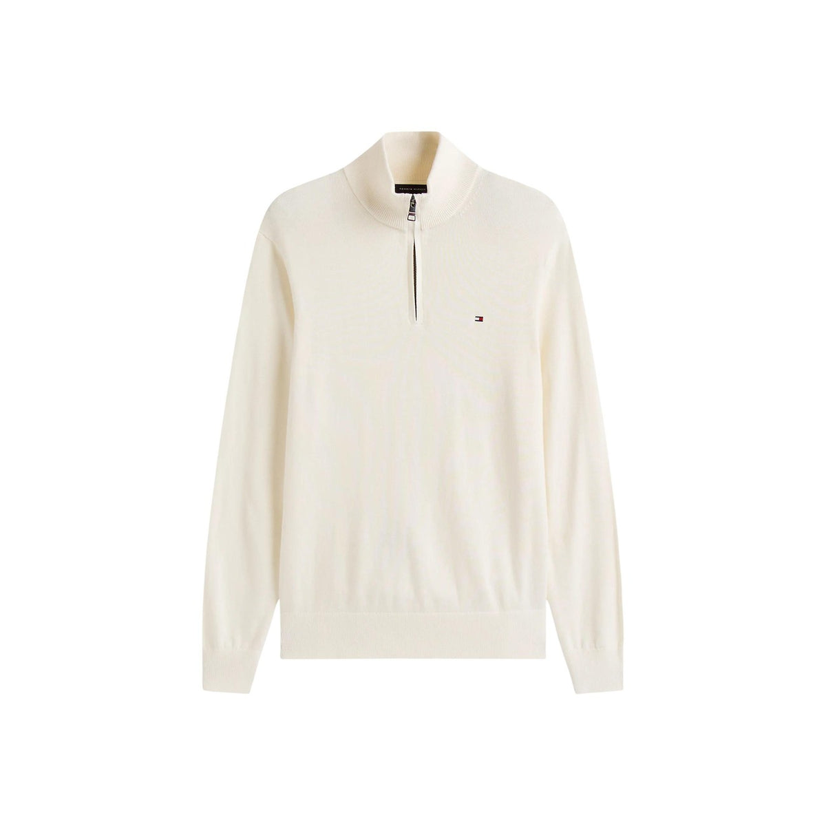 Image 4 : Pull homme Tommy Hilfiger coloris bleu marine, vue de face — Delvale