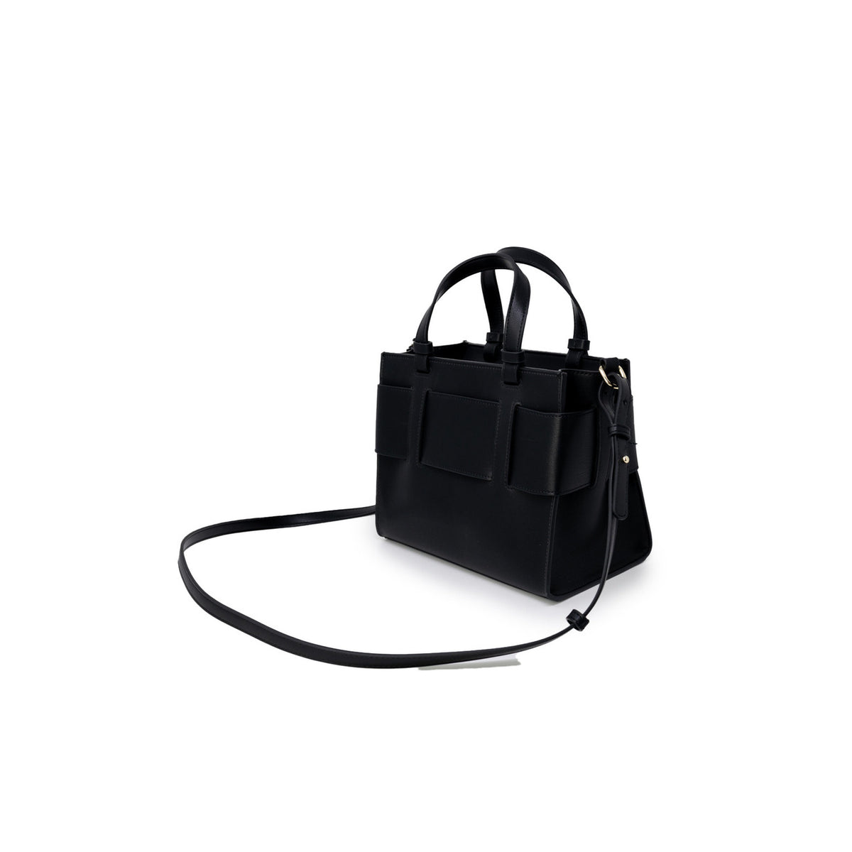 Image 3 : Vue profil sac à main Armani Exchange femme avec ceinture décorative logo AX — delvale