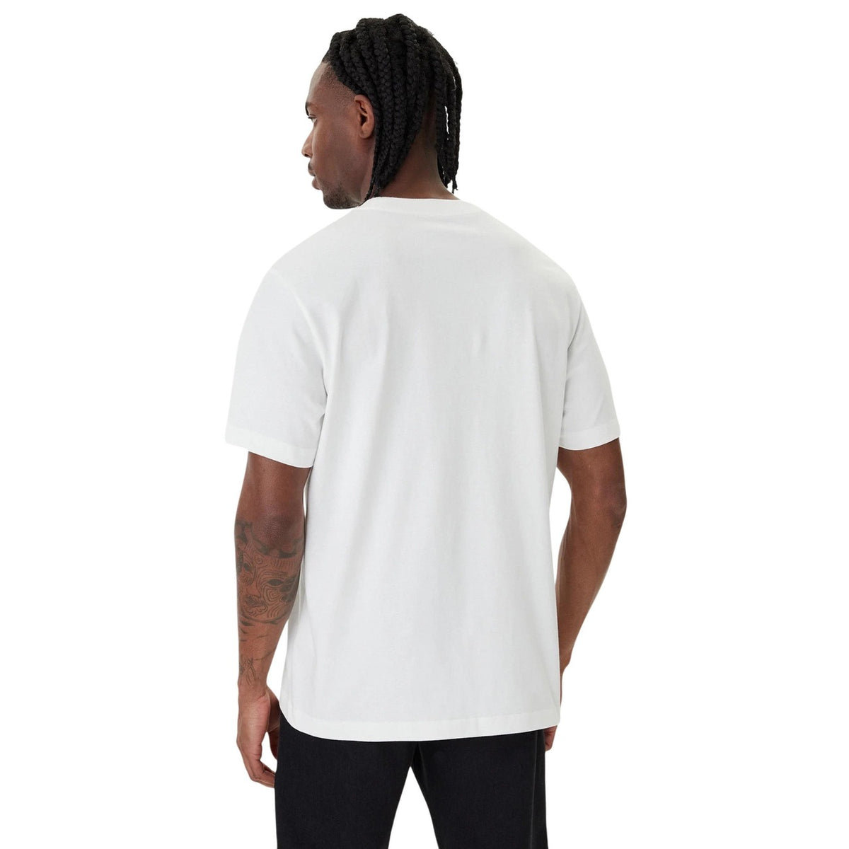 Image 3 : T-shirt Calvin Klein homme blanc coupe moderne et confortable — Delvale